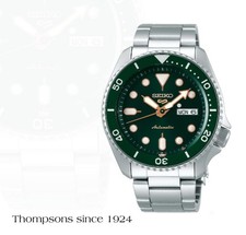 SEIKO SRPD63 Automatic Watch for Men - 5 Sports Forest Green Dial picture