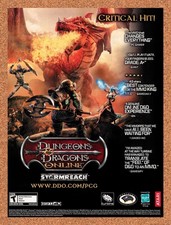 2006 Dungeons & Dragons Online Stormreach PC Original Advertisement / Promo v4 picture