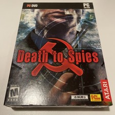 Brand New Death to Spies (PC DVD, 2007 ) Atari W/Slip Cover Sealed picture