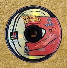 The Flintstones: Bedrock Bowling (Sony PlayStation 1, 2000) PS1 DISC ONLY Tested picture