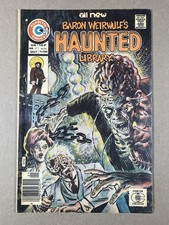 BARON WEIRWULF'S HAUNTED LIBRARY #27 - 1976 - TOM SUTTON - CHARLTON - GD/VG 3.0 picture