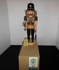 Vtg. 1993 Dregeno Seiffener Volkskunst Fireman Nutcracker (16