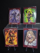 2022 Panini Marvel Versus Lot of 4 Character Cards Dark Phoenix, Emma++ $9.99 picture