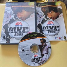 MVP Baseball 2005 (Microsoft Xbox, 2005) Complete In Box CIB With Manual Tested picture