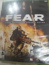 XBOX 360 F.E.A.R. First Encounter Assault Recon Mature Some Light Wear picture