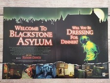 John Saul's Blackstone Chronicles PC 1998 Double Page Promo Ad Print Poster Rare picture