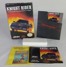 Knight Rider Nintendo NES CIB Complete in Box Tested Working Video Game picture