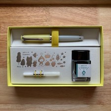 Sailor Mizutama NE6 Recle Fountain Pen Autumn Breeze Green MF Nib Unused picture