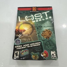 History Channel: Lost Worlds PC Game  * Windows ME/XP/Vista * Brand New & Sealed picture