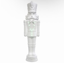 Holiday Time 6 FT Giant Nutcracker Blow Mold Paint It Yourself Light Up Animated picture
