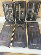 Vintage Givenchy Xeryus EDT Cologne Sample Vials Lot of 3 Boxed Rare picture