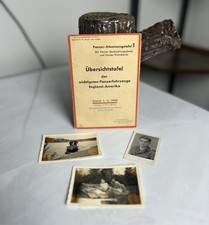 German WW2 Panzer Erkennungstafel Identification Manual 1944 W/ Vintage Photos picture