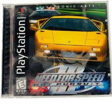 Playstation Video Game Need for Speed II Electronic Arts Complete picture