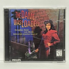 Vintage PC CD-ROM Game The Dame was Loaded - Philips picture