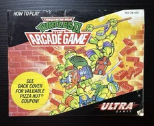 Teenage Mutant Ninja Turtles II 2 MANUAL ONLY (Nintendo, NES 1990) Combine 📫 picture