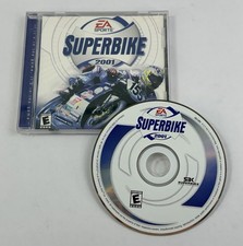 Superbike 2001 PC 2000 Jewel Case Complete EA Sports SBK Motorcycle Racing Game picture
