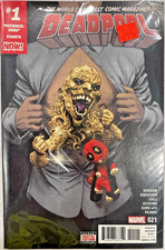 Deadpool #21 Marvel Comics 2016 First Print VF/NM Oversized Comic  picture