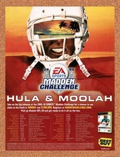 2005 Madden Challenge EA Sports Hula & Moolah Sweepstakes Original Ad / Promo v1 picture