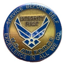 Air Force ROTC Detachment 345 Doolittle’s Raiders Challenge Coin 1 1/2” cc69 picture
