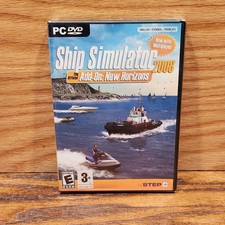NEW Ship Simulator 2008 Official Add-On New Horizons Windows PC DVD-ROM Sealed picture
