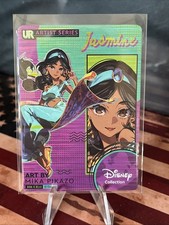 Jasmine 2025 Card Fun Disney Mika Pikazo Artist Series Fashion Card SP #DM-UR10 picture