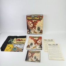 Might and Magic VI: The Mandate of Heaven (PC, 1998) With Cloth Map + Manual picture