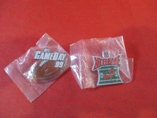 NFL Xtreme EB Games & NFL GameDay 99 E3 1998 Promo Pin Button Pinback *NEW* picture
