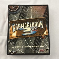 Carmageddon 3 TDR 2000 PC Game Big Box CD ROM Windows 98/95 Vintage Rare picture