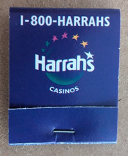 Harrah's Casino Full 20 Strike Matchbook Generic Collectors picture
