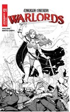 Altered States: Warlords #1 CVR K Mariano Benitez Chapo B&W 1:15 picture