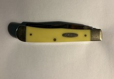 VTG CASE XX USA 3234 CV  YELLOW TRAPPER NEVER USED picture