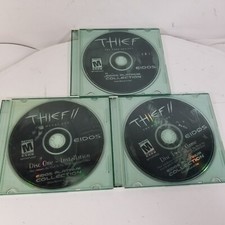 Thief The Dark Project & 2 II Metal Age - PC Eidos Platinum Collection Game Set picture