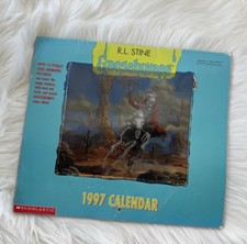 R.L. Stine Goosebumps 1997 Calendar Animated Pictures picture