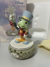 Precious Moment Disney  When You Wish Upon A Star Rare Jimmy Cricket *Damaged* picture