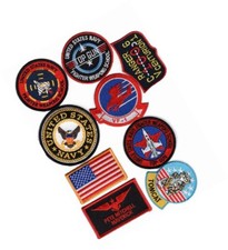 Pete Mitchell HOOK Patch set (9pc) picture
