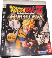 Dragon Ball Z Burst Limit Limited Edition w/ Dead Zone Blu Ray Complete PS3 picture