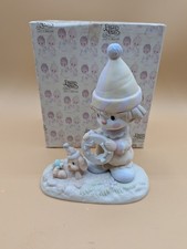 PRECIOUS MOMENTS ‘THE LORD WILL CARRY YOU THROUGH’ w/box picture