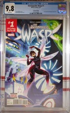 🪰💥 CGC 9.8 THE UNSTOPPABLE WASP #1 SECOND PRINTING VARIANT MARVEL 2017 2nd HTF picture