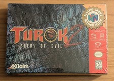 Turok 2: Seeds of Evil (Nintendo 64, 1998) N64 Player's Choice - Sealed New picture