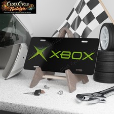 Original Xbox Aluminum License Plate - Retro Gaming Car Decor - 12x6 Metal Tag picture