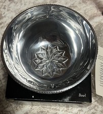 Fitz & Floyd Serveware Metal Leaf Pattern Serving Bowl, Candy Bowl BB26 picture