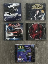 VTG PC Game Lot 5 Titles Yoda Stories Trespasser Jurassic Park Forest Adventure picture