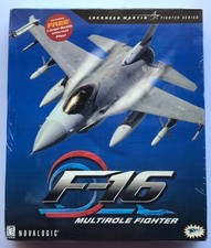 F-16 Multirole Fighter 1998 Big Box Brand New & Factory Sealed PC Flight Sim VTG picture
