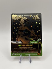 Naruto Mythos TCG - SAKURA HARUNO - Secret Rare 135/130 - 2nd Edition picture