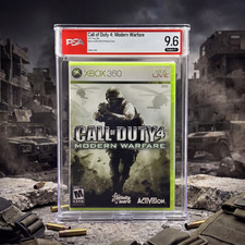 Call of Duty 4: Modern Warfare • PSA 9.6 A+ • 1st Print • Xbox 360 picture
