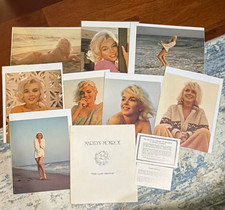 Marilyn Monroe The Last Photos George Barris 1987 Limited Edition Photo Set picture