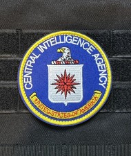 Central Intelligence Agency CIA USA Military Patch Tactical With Hook Loop picture