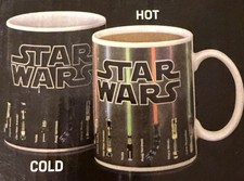 Vintage & New in Box Star Wars Lightsaber Heat Changing Colors Mug 12oz 28 Avail picture