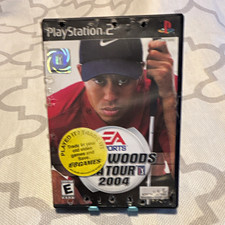 EA SPORTS Tiger Woods PGA Tour 2004 PS2 Golf Sports Game w/ Manual Included picture