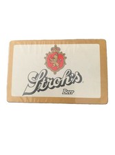 Vintage NOS Playing Cards Stroh's Beer Poker 21 Solitaire Hoyle picture